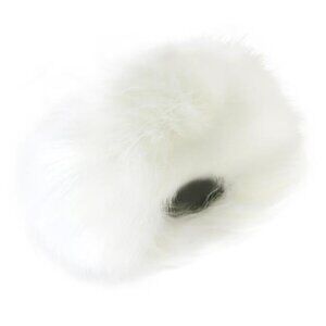 Faux Fur Headband for Women White 1